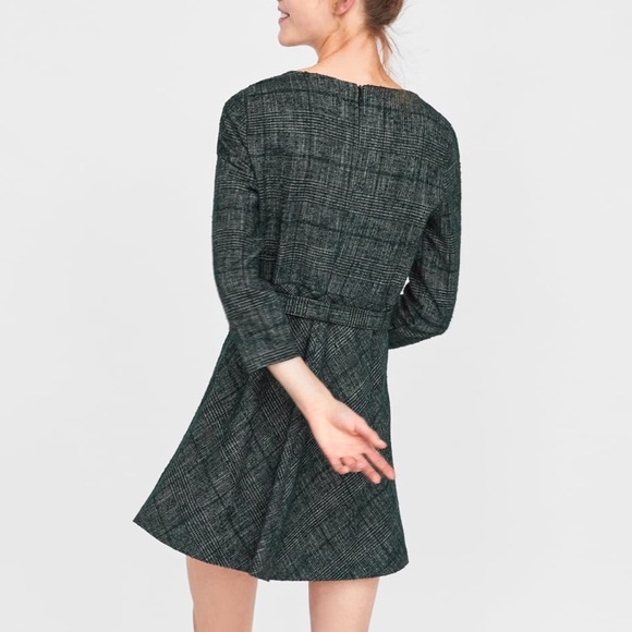 Zara Mini Tweed Dress - Picture 2 of 6